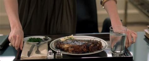 devil wears prada steak scene.